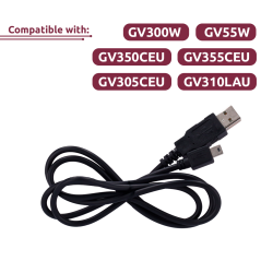 QL-DATA-CABLE-W - Cavo dati mini USB - Compatibile con GV300W/GV55W/GV355CEU/GV350CEU...
