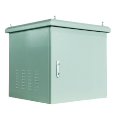 RACK-12U-OUTDOOR - Armadio rack a parete - Fino a 12U rack da 19" - Fino a 100 Kg di carico - Con griglie di ventilazione e pass