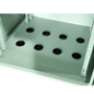 RACK-12U-OUTDOOR - Armadio rack a parete - Fino a 12U rack da 19" - Fino a 100 Kg di carico - Con griglie di ventilazione e pass RACK-12U-OUTDOOR - Armadio rack a parete - Fino a 12U rack da 19" - Fino a 100 Kg di carico - Con griglie di ventilazione e pass
