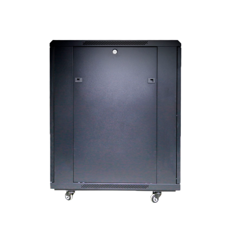RACK-18UFN-8D - Armadio rack per pavimento - Fino a 18U rack da 19"(600*800) - Fino a 800 Kg di carico - Con ventole e passacavi