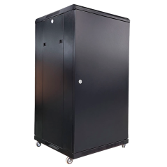 RACK-22UFN - Armadio rack per pavimento - Fino a 22U rack da 19"(600*600) - Fino a 800 Kg di carico - Con ventole e passacavi - 