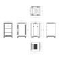 Custodia magnetica Magsafe trasparente per iPhone 13 Pro Max