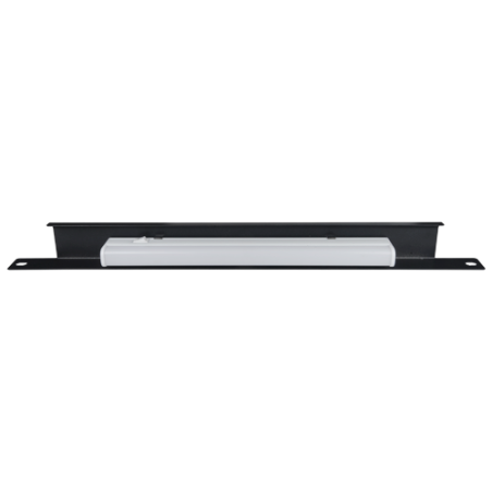 RACK-LAMP - Lampada per rack standard 19'' - Facile installazione - Alimentazione tramite connettore tipo F