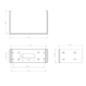 RACK-OPEN-4U - Armadio rack a parete aperto - Fino a 4U rack da 19" - Struttura a 2 barre - Grado di protezione IP20 - Non assem RACK-OPEN-4U - Armadio rack a parete aperto - Fino a 4U rack da 19" - Struttura a 2 barre - Grado di protezione IP20 - Non assem