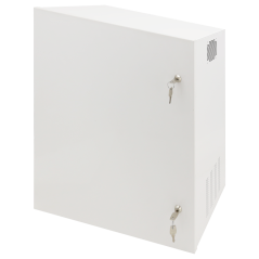 RACK-WALL-PRO - Box di sicurezza - Speciale per installazione a parete - Formato verticale - 2 chiavi e serrature - Ingressi per