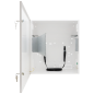 RACK-WALL-PRO - Box di sicurezza - Speciale per installazione a parete - Formato verticale - 2 chiavi e serrature - Ingressi per RACK-WALL-PRO - Box di sicurezza - Speciale per installazione a parete - Formato verticale - 2 chiavi e serrature - Ingressi per