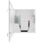 RACK-WALL-PRO - Box di sicurezza - Speciale per installazione a parete - Formato verticale - 2 chiavi e serrature - Ingressi per RACK-WALL-PRO - Box di sicurezza - Speciale per installazione a parete - Formato verticale - 2 chiavi e serrature - Ingressi per
