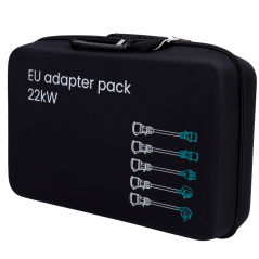 RD-NCB22-EU - Pack adattatore per cavi - Per prese domestiche Tipo E/F, Tipo G, Tipo L - Compatibile con la colonnina di ricaric