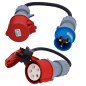RD-NCB22-EU - Pack adattatore per cavi - Per prese domestiche Tipo E/F, Tipo G, Tipo L - Compatibile con la colonnina di ricaric