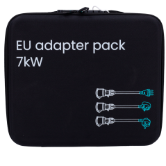 RD-NCB7-EU - Pack adattatore per cavi - Per prese domestiche Tipo E/F, Tipo G, Tipo L - Compatibile con la colonnina di ricarica