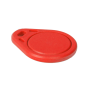 RFID-TAG-R - Portachiavi TAG di prossimità numerato - ID per radiofrequenza - EM passivo | Color rosso - Bassa frequenza 125 kHz RFID-TAG-R - Portachiavi TAG di prossimità numerato - ID per radiofrequenza - EM passivo | Color rosso - Bassa frequenza 125 kHz