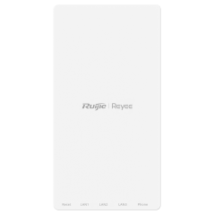 RG-APF1250 - Reyee e-Lighten PON - AP Wi-Fi Omnidirezionale a Parete 5 - Supporta 802.11 b/g/n/ac Wave 1 e 2 2.4GHz e 5GHz - Vel