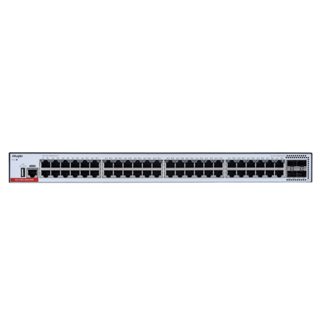 RG-CS83-48GT4XS - Ruijie Switch Cloud Managed L3 - 48 porte RJ45 + 4 porte SFP+ - 48 Porte 100/1000M + 4 Porte 1/10G - VLAN/Port