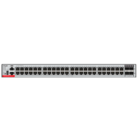 RG-CS83-48GT4XS-PD - Ruijie Switch Cloud Managed L3 - 48 porte PoE RJ45 + 4 porte SFP+ - 48 Porte Gigabit + 4 Porte 10G - VLAN/P