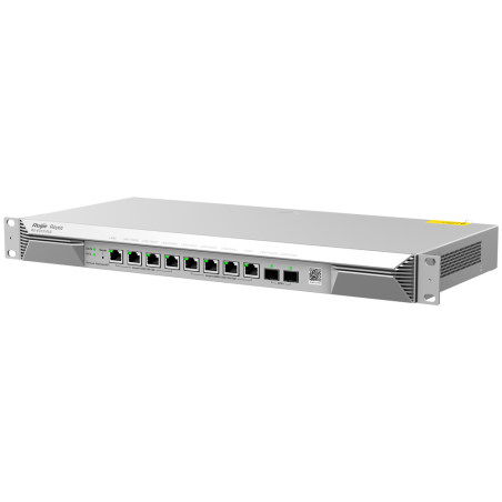 RG-EG1510XS - Reyee Router Cloud - 8 Porte RJ45 + 2 SFP+ 10Gigabit - Funzioni di base del Firewall - Supporta fino a 7 WAN per i