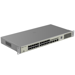 RG-NBS3100-24GT4SFP-P-V2 - Reyee Switch PoE Cloud Layer 2 - 24 porte PoE Gigabit+ 4 SFP Gigabit - 30W per porta 802.3af/at / Mas