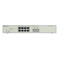 RG-NBS5300-8MG2XS-UP - Reyee Switch Cloud Gestibile L3 - 8 porte Hi-PoE RJ45 + 2 porte SFP+ - 8 Porte Multi-Gigabit + 2 Porte 10