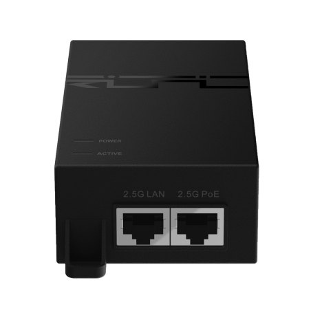 RG-POE-50-60W-MG - Ruijie - Iniettore Hi-PoE IEEE802.3bt - Porte RJ45 MultiGigabit 10/100/1000/2500 Mbps - Potenza 60 W - Distan