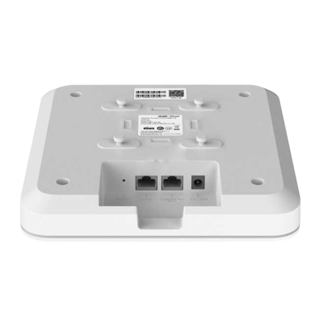 RG-RAP2260(E) - Reyee - AP Omnidirezionale Wi-Fi 6 ad Alta Densità - Frequenza 2.4 e 5 GHz - Supporta 802.11a/b/g/n/ac/ax - Velo