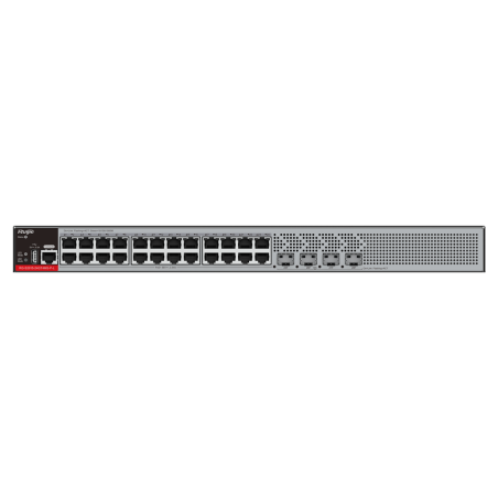 RG-S2915-24GT4MS-P-L - Ruijie Switch PoE Cloud Managed L2+ - 24 porte RJ45 GE + 4 porte SFP 2.5Gigabit - 24 Porte PoE+ / Fino a 
