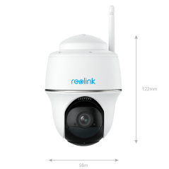 RL-ARGUS-B420 - Telecamera WiFi a batteria Reolink - 3MP (2304 x 1296) - IR 10 m - Rilevamento PIR di Persone / Veicoli - Audio