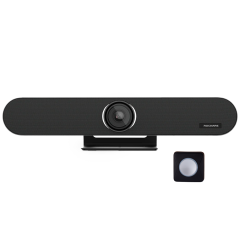 ROC-RB10 - Barra per videoconferenze All in One - Risoluzione 4K - Angolo di visione 120° - Microfoni e altoparlanti integrati -