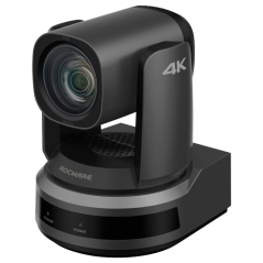 ROC-RC841UX - Telecamera PTZ - Risoluzione 4K - Angolo di visione 80.8º - Zoom ottico 12X - Inquadratura automatica - PoE+