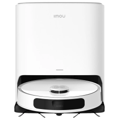 RV-L31-C-11-IMOU - Imou Robot Aspirapolvere RV3 - 8500Pa / 6400 mAh - Spazza, aspira e lava - Pulizia automatica - Power Station