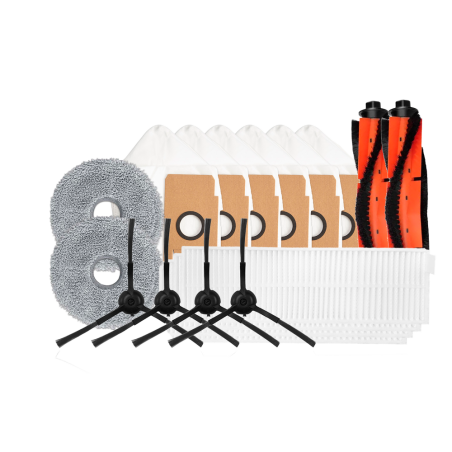 RVPZ3-18-IMOU - Imou Pack di Accessori per Aspirapolvere - Spazzola laterale - Filtro HEPA - Sacchetto per la polvere - Panno la