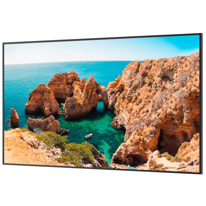 SF-75DS50 - Monitor SAFIRE DLED 75" 4K - Risoluzione 3840x2160 - Android 14 - Ingressi/uscite multiple - Utilizzo intenso 24/7 -