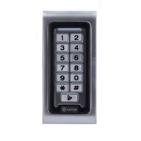 SF-AC103-MF - Controllo accessi autonomo - Accesso tramite scheda MF e PIN - Uscita relè, pulsante e campanello - Wiegand 26 - T