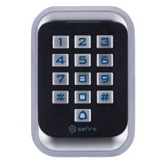 SF-AC108 - Controllo accessi autonomo - Accesso tramite scheda EM e PIN - Uscita relè, pulsante e campanello - Wiegand 26 - Temp