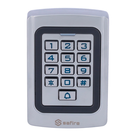 SF-AC109-WIFI - Controllo accessi autonomo - Accesso tramite scheda EM, PIN e APP - Uscita relè, pulsante e campanello - Wiegand
