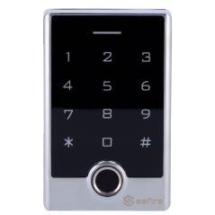 SF-AC122-F-WIFI - Controllo accessi autonomo - Accesso tramite impronte digitali, scheda EM, PIN e APP - Uscita relè e pulsante