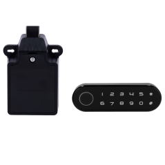 SF-CABINETLOCK-FK-PUBLIC - Serratura intelligente per armadietti - Identificazione tramite impronte digitali o password - Alimen