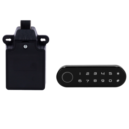 SF-CABINETLOCK-FK-PUBLIC - Serratura intelligente per armadietti - Identificazione tramite impronte digitali o password - Alimen