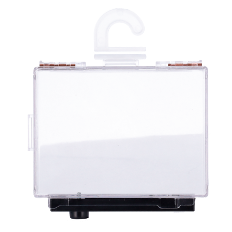 SF-EASSAFER101-AM - Protezione elettronica antitaccheggio EAS - AM 58 kHz | Sblocco magnetico - Scatola in policarbonato traspar