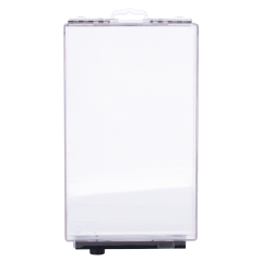 SF-EASSAFER105-AM - Protezione elettronica antitaccheggio EAS - AM 58 kHz | Sblocco magnetico - Scatola in policarbonato traspar