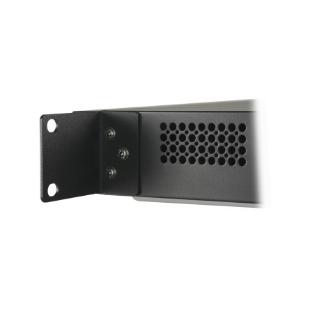 SF-ENRACK - Staffe per montaggio a rack - Per videoregistratori Safire - Altezza 1U rack - Fori rack standard - Realizzato in ac