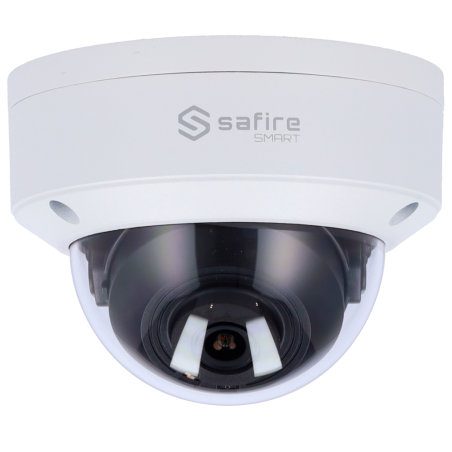 SF-IPD040-4B1 - Safire Smart - Telecamera Dome IP gamma B1 economica - Risoluzione 4 Megapixel (2566x1440) - Ottica 2.8 mm | IR