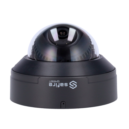 SF-IPD040A-4E1-GREY - Safire Smart - Telecamera Dome IP gamma E1 Intelligenza Artificiale - Risoluzione 4 Megapixel (2566x1440)