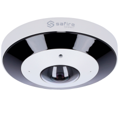 SF-IPD360A-12I1 - Safire Smart - Telecamera Dome IP Fisheye gamma I1 - Risoluzione 12 Megapixel (4000x3000) - Ottica 1.65 mm, gr