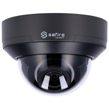 SF-IPD540ZA-4E1-GREY - Safire Smart - Telecamera Dome IP gamma E1 Intelligenza Artificiale - Risoluzione 4 Megapixel (2566x1440)