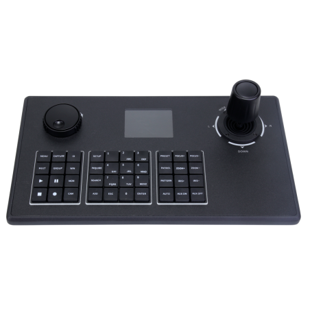 SF-KB12-NT - Tastiera IP Safire Smart - Doppia interfaccia: diretto o rete - Display LCD TFT | Joystick 4 asse - Rete per IP con