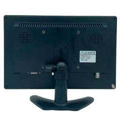 SF-MNT10BNC-V2 - Monitor SAFIRE LED 10" - Progettato per la videosorveglianza - Formato 16:9 - VGA, HDMI, BNC loop e audio - Ris