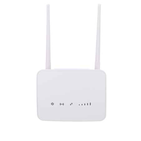 SF-ROUTER-4G-UPS-4P - Router Safire 4G 150Mbps Download 50Mbps Upload - Porte RJ45 10/100Mbps - Wi-Fi 4 2.4GHz N300Mbps - Fino a