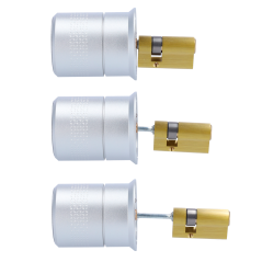 SF-SMARTLOCK-BT-PRO - Serratura intelligente Bluetooth - Cilindro europeo motorizzato regolabile - Aggiunta utenti ospiti da rem