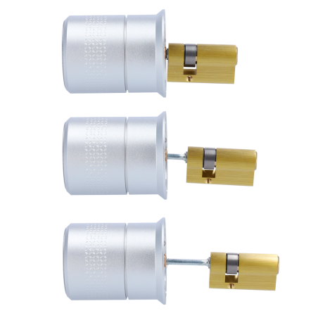 SF-SMARTLOCK-BT-PRO - Serratura intelligente Bluetooth - Cilindro europeo motorizzato regolabile - Aggiunta utenti ospiti da rem