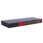 SF-SW2824HIPOE-300 - Safire Switch Hi-PoE - 24 porte + 2 SFP Uplink + 2 Uplink RJ45 - Velocità porte Fast Ethernet 10/100 Mbps -