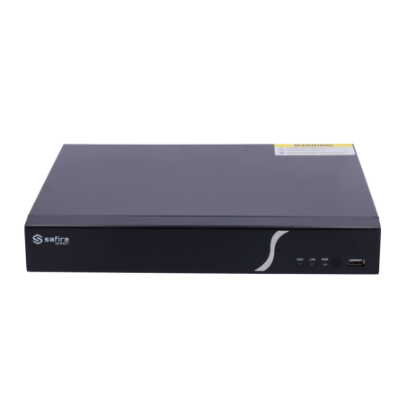 SF-XVR8104A-HU-SMD - Safire Smart - Videoregistratore analogico XVR Serie 8 - 4CH HDTVI/HDCVI/HDCVI/AHD/CVBS/CVBS/ 4+2 IP - Riso